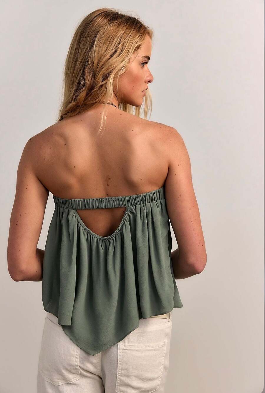 Free People Julia Embellished Tube Top SIZE x- SMALL NWT - Picture 3 of 4